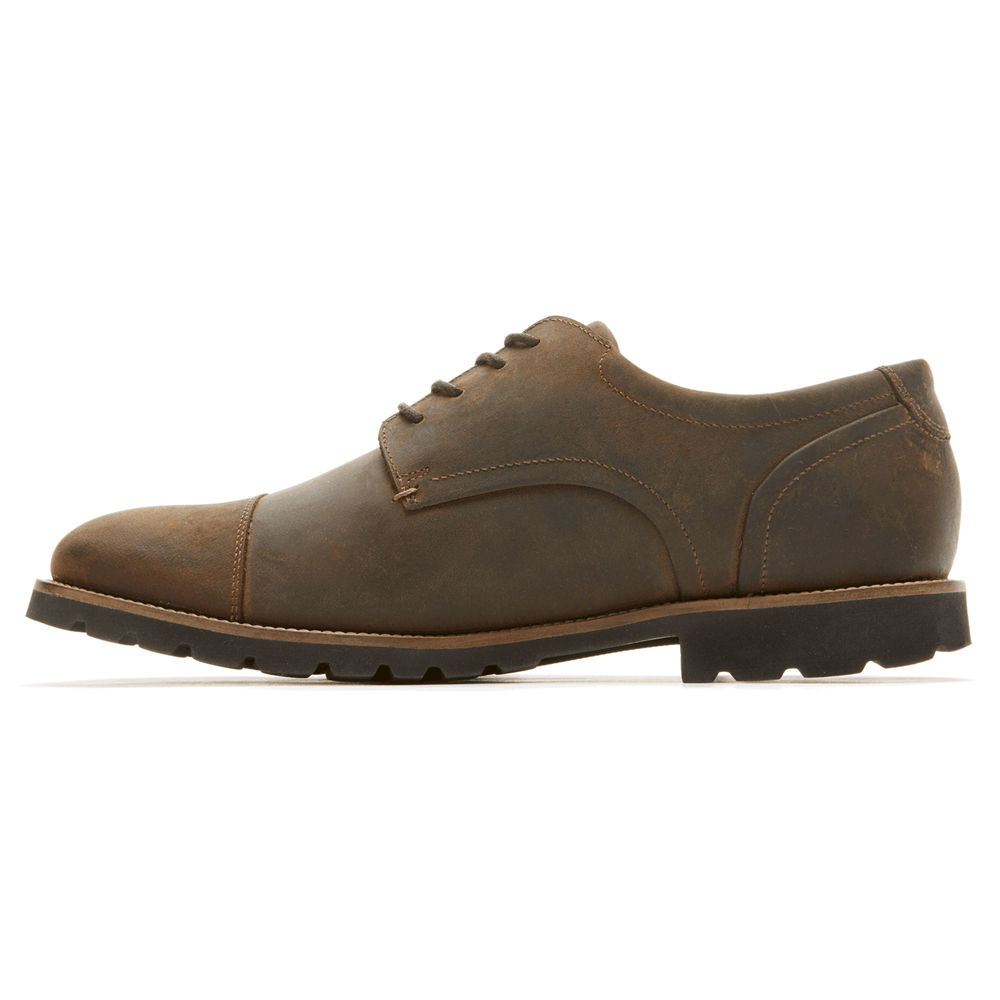 Oxfords Rockport Homem Marrom - Modern Break Captoe - 35208LOZT